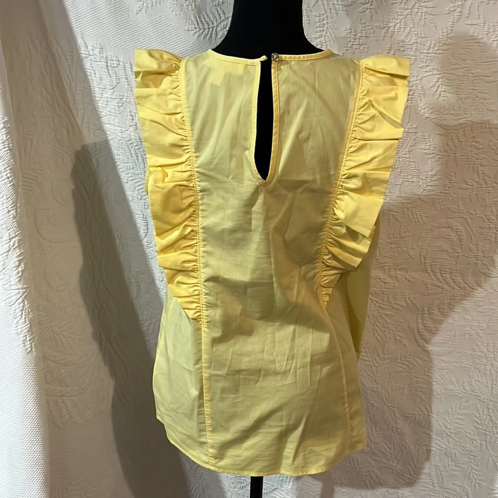 Michael Kors ruffle top, size‎ medium